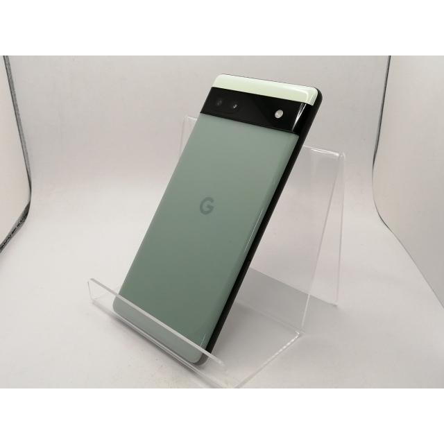 中古】Google au 【SIMフリー】 Pixel 6a セージ 6GB 128GB GB17L