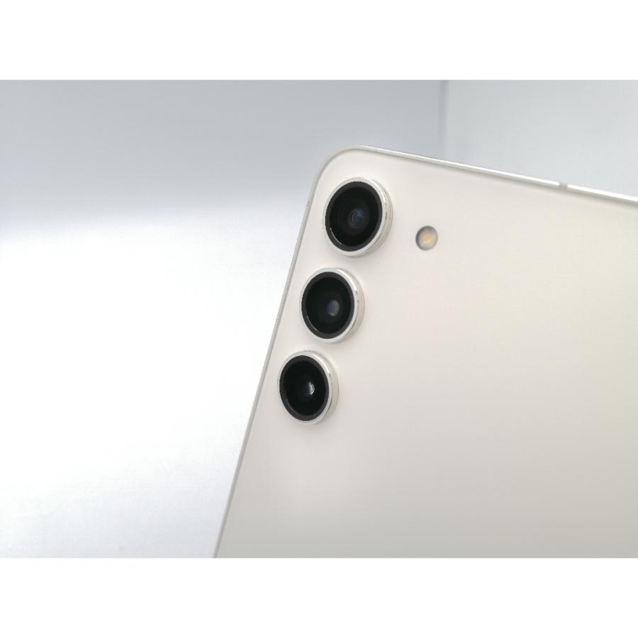中古】SAMSUNG au 【SIMフリー】 Galaxy S23 クリーム 8GB 256GB SCG19