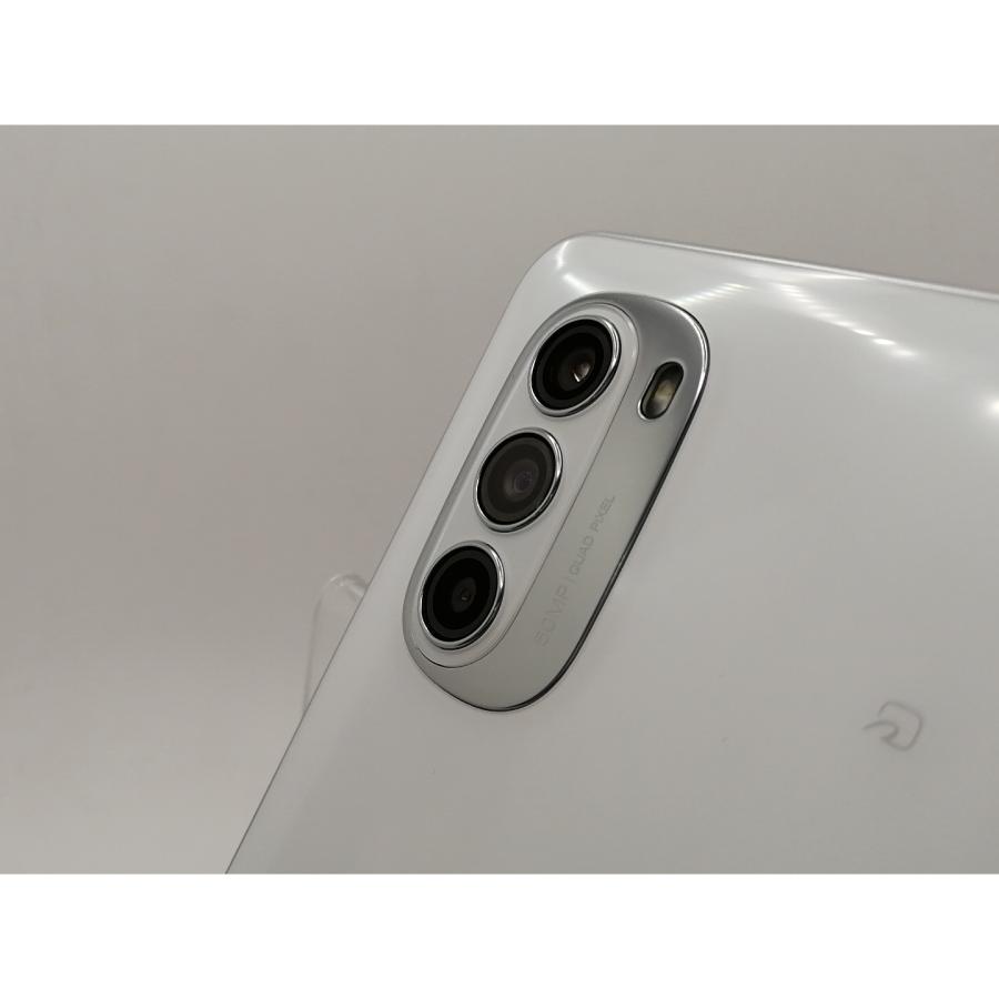 中古】MOTOROLA 国内版 【SIMフリー】 moto g52j 5G II パールホワイト 