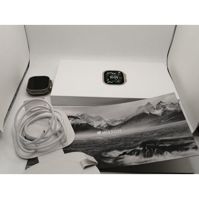 【中古】Apple Apple Watch Ultra3 49mm Cellular ナチュラルチタニウムケース (バンド無し)【川崎駅前】保証期間１ヶ月【ランクA】の画像