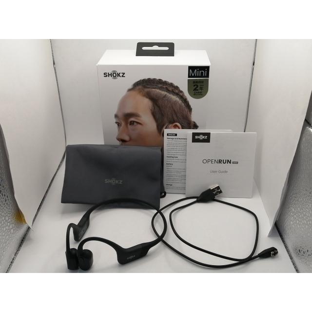 中古】Shokz OpenRun Mini SKZ-EP-000012 [ブラック]【川崎駅前】保証