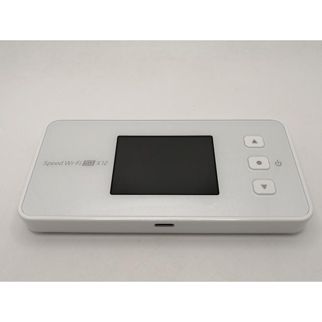 中古】NEC UQmobile 【SIMフリー】 Speed Wi-Fi 5G X12 NAR03 アイス