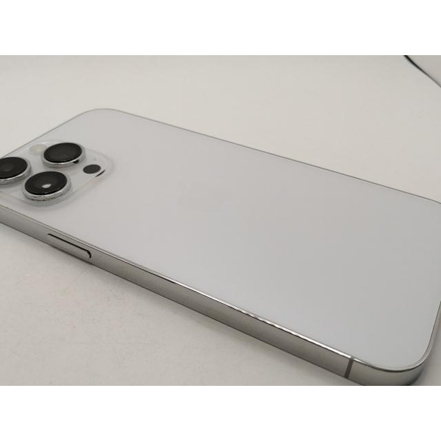 【中古】【赤ロム保証あり】Apple au 【SIMフリー】 iPhone 14 Pro Max 256GB シルバー MQ9C3J/A【秋葉3号】保証期間１ヶ月【ランクC】の画像