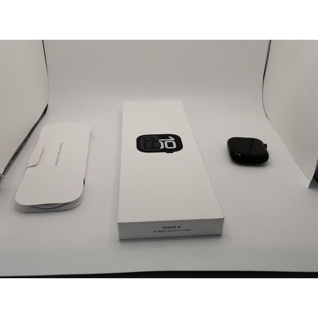 【中古】Apple Apple Watch Series10 46mm GPS ジェットブラックアルミニウムケース (バンド無し)【川崎駅前】保証期間１ヶ月【ランクB】の画像