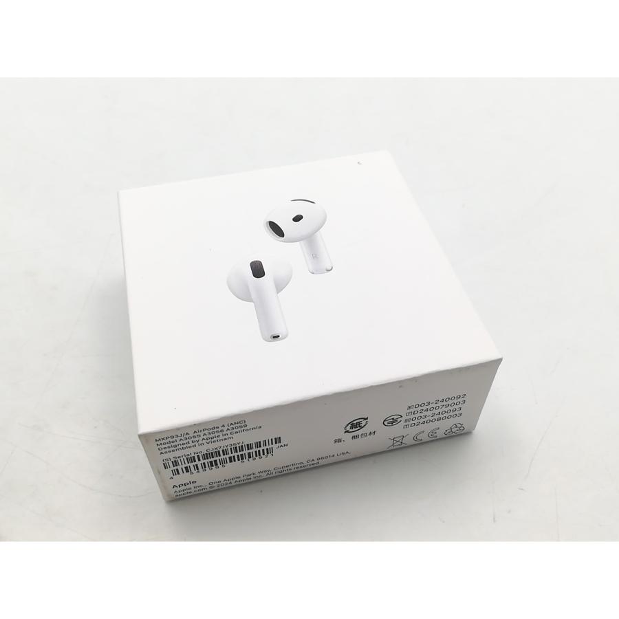 未使用】Apple AirPods 4 アクティブノイズキャンセリング搭載モデル