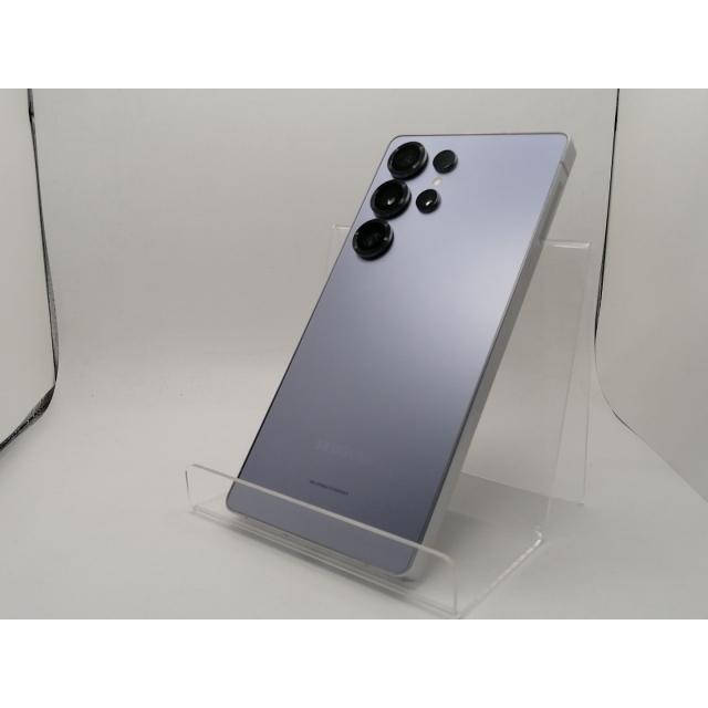 中古】SAMSUNG au 【SIMフリー】 Galaxy S25 Ultra チタニウムシルバー