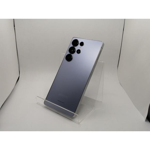 中古】SAMSUNG au 【SIMフリー】 Galaxy S25 Ultra チタニウムシルバー