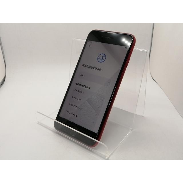 【中古】Apple au 【SIMフリー】 iPhone SE（第3世代） 256GB (PRODUCT)RED MMYL3J/A【横浜】保証期間１ヶ月【ランクA】の画像