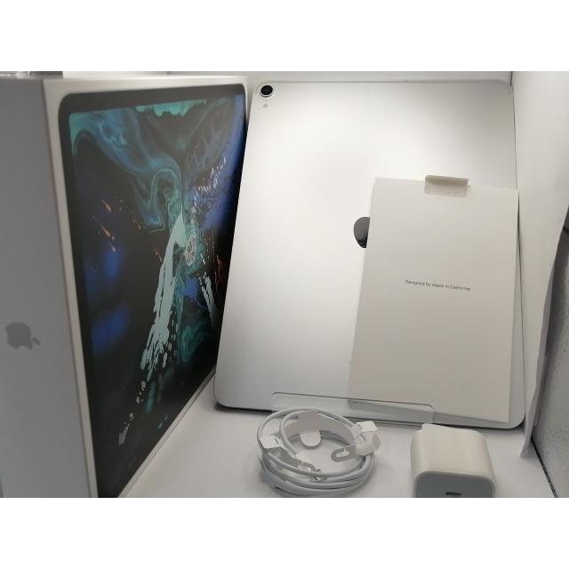 【中古】Apple 【Wi-Fi】 12.9インチ iPad Pro（第3世代/2018） 256GB シルバー MTFN2J/A【新橋】保証期間１ヶ月【ランクC】の画像