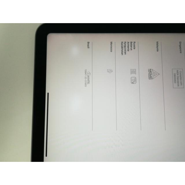 【中古】Apple 【Wi-Fi】 iPad Air（第4世代/2020） 64GB スペースグレイ MYFM2J/A【新橋】保証期間１ヶ月【ランクC】の画像