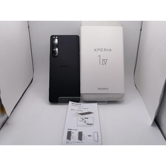 中古】SONY 国内版 【SIMフリー】 Xperia 1 IV パープル 16GB 512GB XQ 