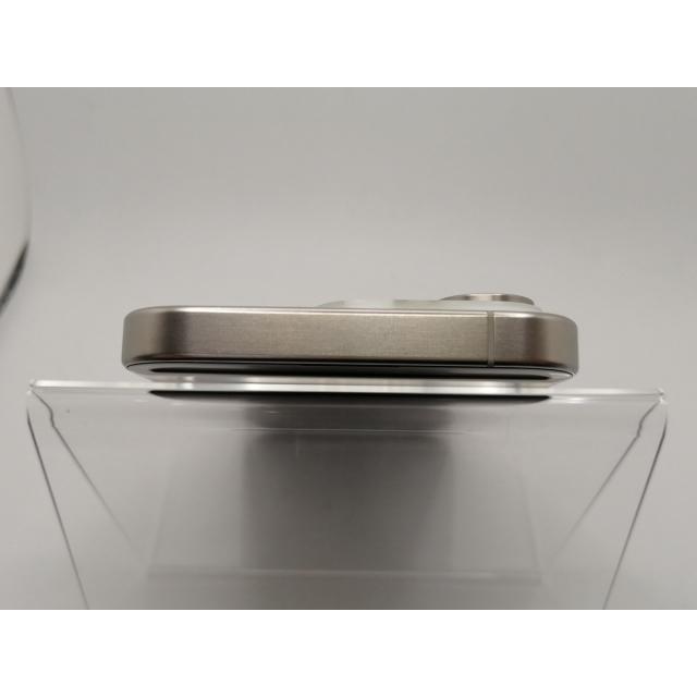 【中古】Apple 国内版 【SIMフリー】 iPhone 15 Pro 128GB ホワイトチタニウム MTU83J/A【横浜】保証期間１ヶ月【ランクB】の画像