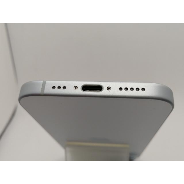 【中古】Apple docomo 【SIMフリー】 iPhone 15 128GB ブルー MTML3J/A【川崎駅前】保証期間１ヶ月【ランクA】の画像