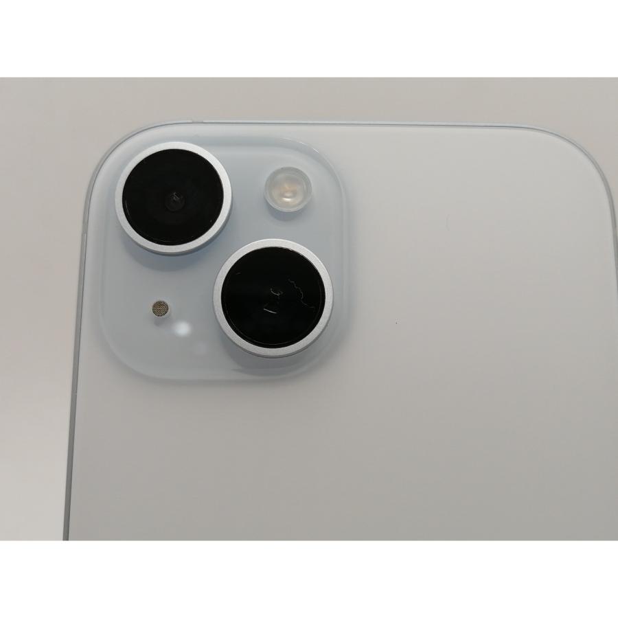 【中古】Apple docomo 【SIMフリー】 iPhone 15 128GB ブルー MTML3J/A【川崎駅前】保証期間１ヶ月【ランクA】の画像