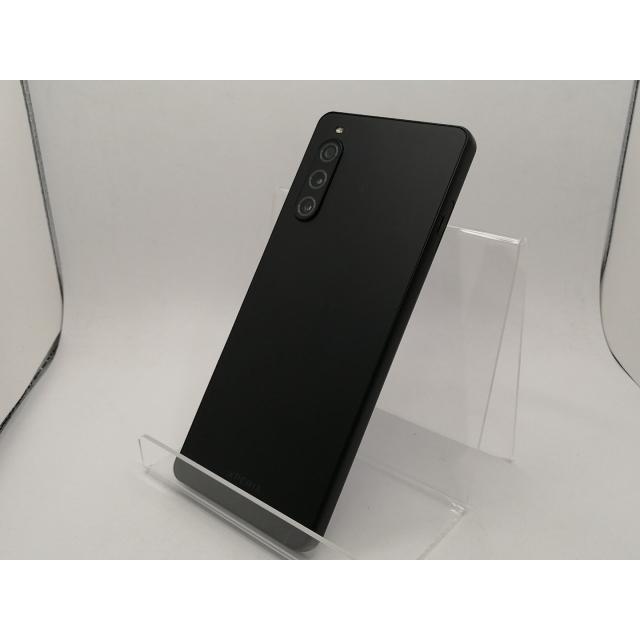 中古】SONY au 【SIMフリー】 Xperia 10 V ブラック 6GB 128GB SOG11