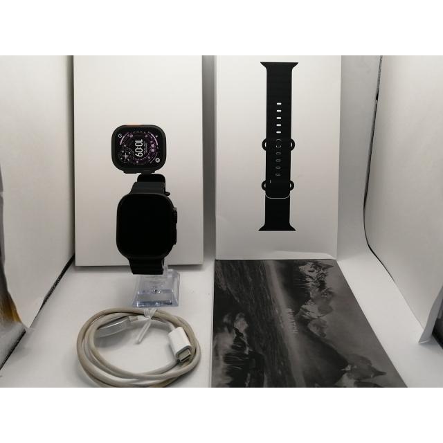 【中古】Apple Apple Watch Ultra3 49mm Cellular ブラックチタニウムケース/ブラックオーシャンバンド MF0J4J/A【川崎駅前】保証期間１ヶ月【ランクA】の画像