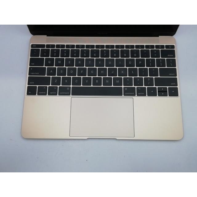 中古】Apple MacBook 12インチ CoreM3:1.2GHz 256GB ゴールド MNYK2J/A