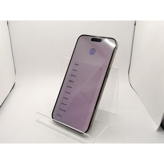 【中古】Apple 国内版 【SIMフリー】 iPhone 15 Pro Max 256GB ナチュラルチタニウム MU6R3J/A【横浜】保証期間１ヶ月【ランクB】の画像