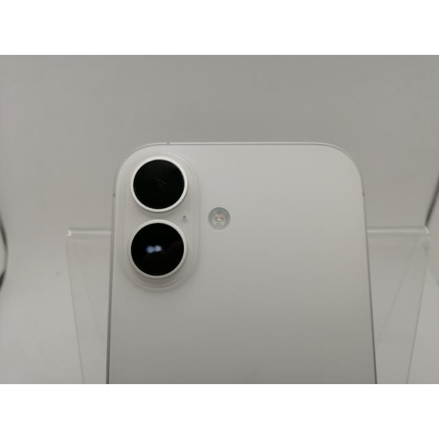 【中古】Apple 国内版 【SIMフリー】 iPhone 16 128GB ホワイト MYDR3J/A【川崎駅前】保証期間１ヶ月【ランクA】の画像