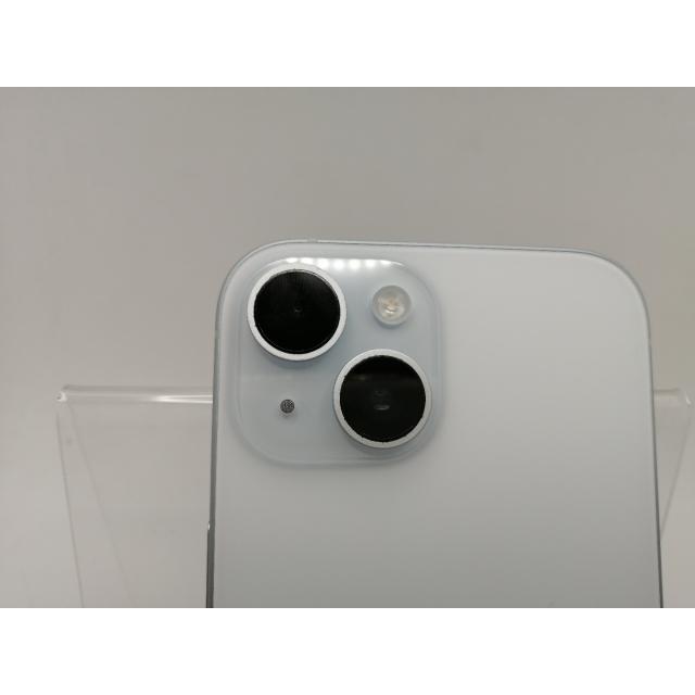 【中古】Apple docomo 【SIMフリー】 iPhone 15 128GB ブルー MTML3J/A【川崎駅前】保証期間１ヶ月【ランクB】の画像