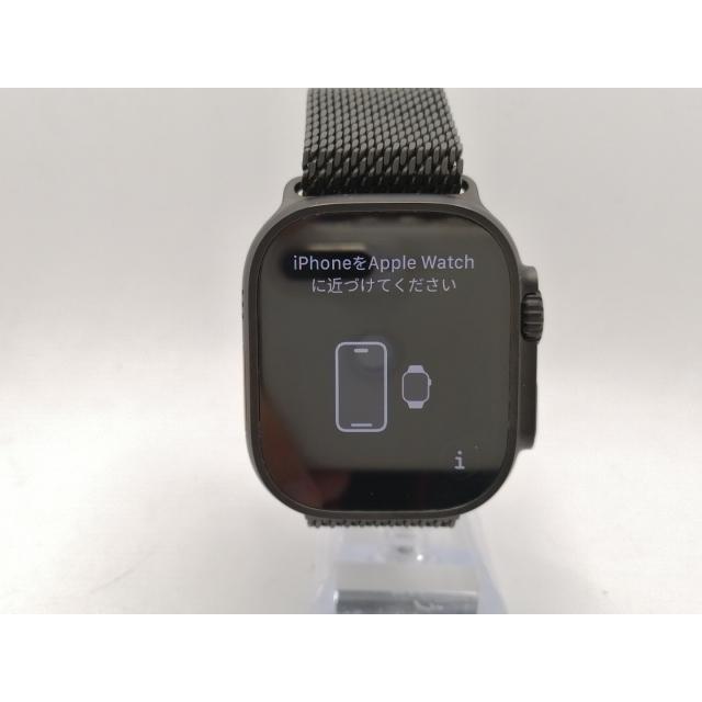 中古】Apple Watch Ultra3 49mm Cellular ブラックチタニウムケース 