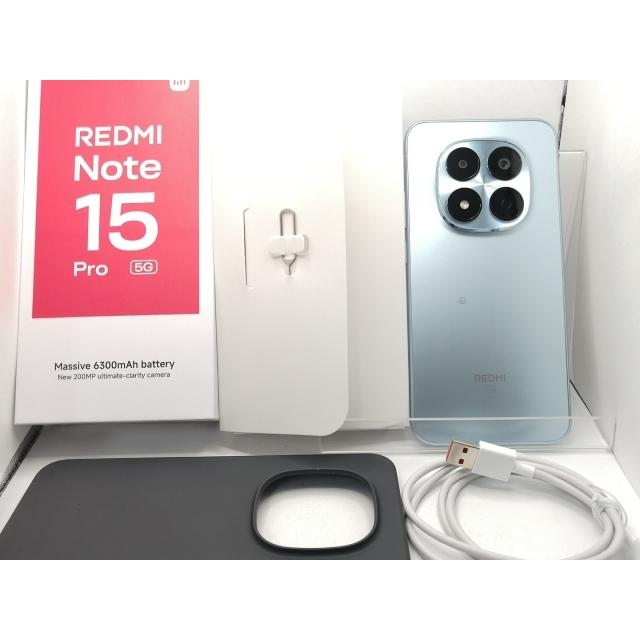 中古】Xiaomi 国内版 【SIMフリー】 Redmi Note 15 Pro 5G グレイ