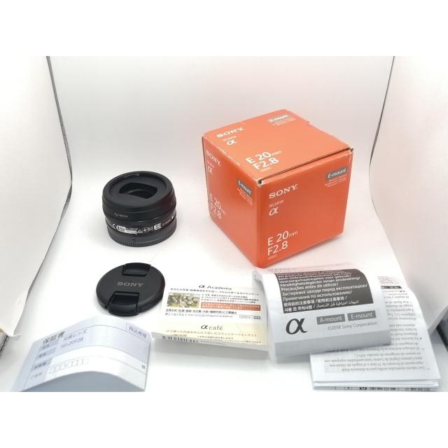 中古】SONY E 20mm F2.8 (SEL20F28) (SONY Eマウント/APS-C)【川崎駅前
