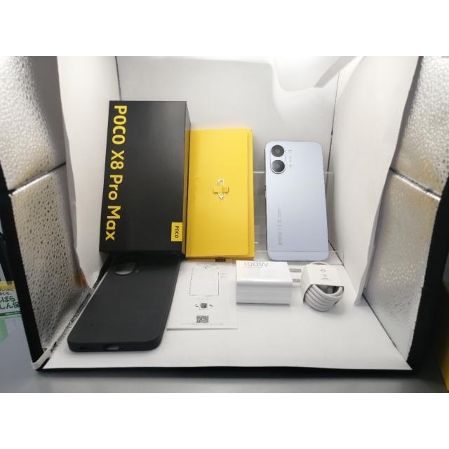 中古】Xiaomi 国内版 【SIMフリー】 POCO X8 Pro Max ブルー 12GB