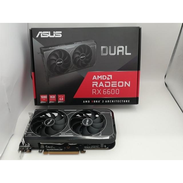 中古】ASUS DUAL-RX6600-8G-V3 RX6600/8G【川崎駅前】保証期間1週間
