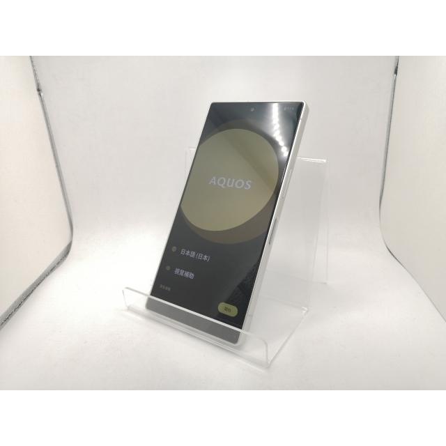 中古】SHARP 国内版 【SIMフリー】 AQUOS R10 カシミヤホワイト 12GB