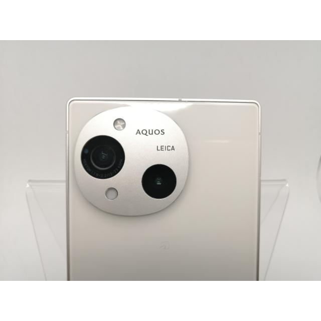 中古】SHARP 国内版 【SIMフリー】 AQUOS R10 カシミヤホワイト 12GB