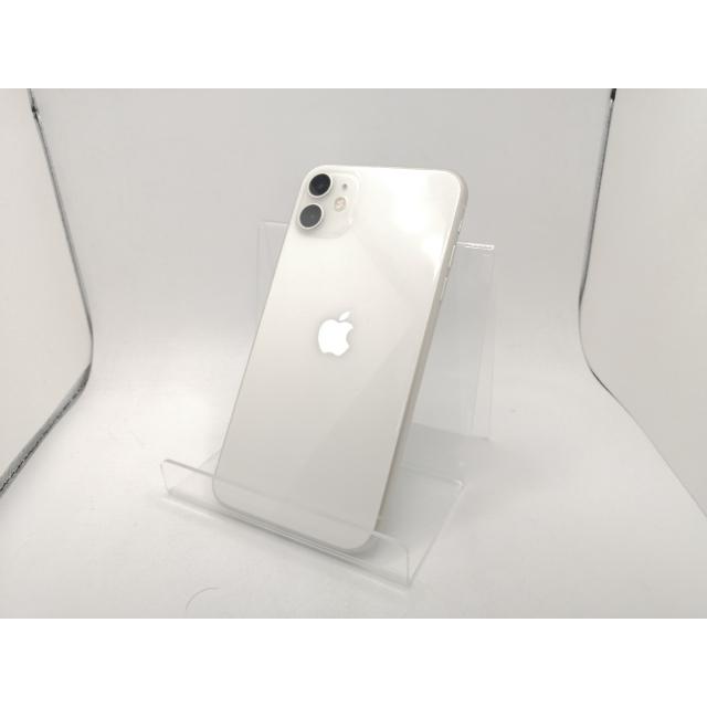 中古】Apple au 【SIMロックあり】 iPhone 11 128GB ホワイト MWM22J/A 