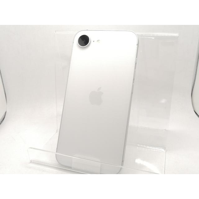 【未使用】Apple au 【SIMフリー】 iPhone 16e 128GB ホワイト MD1R4J/A【川崎】保証期間３ヶ月の画像