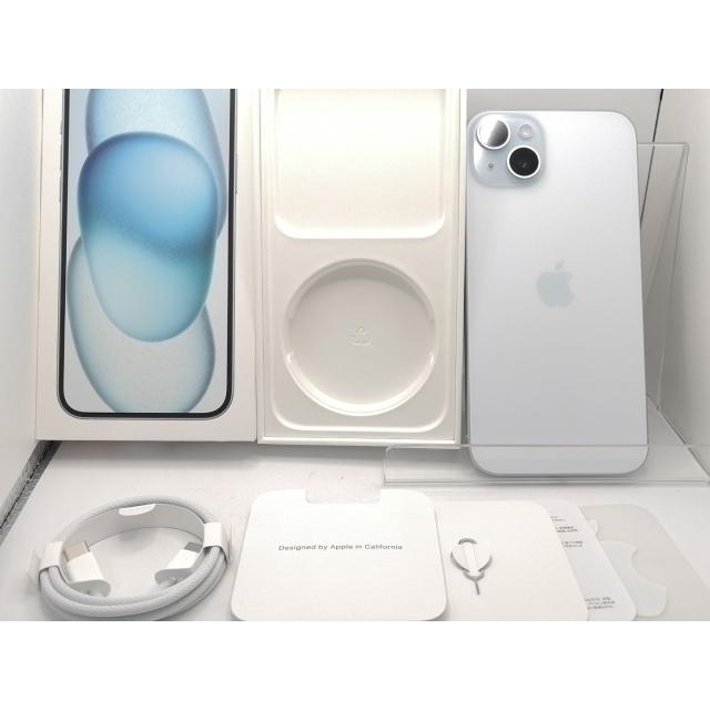 中古】Apple 国内版 【SIMフリー】 iPhone 15 Plus 128GB ブルー