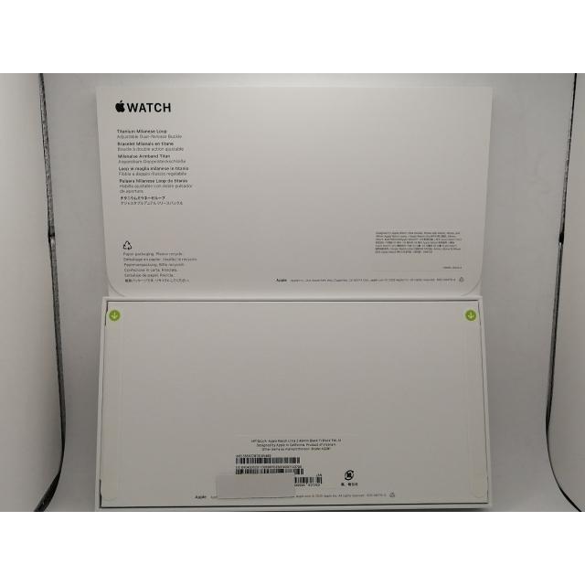 【未使用】Apple Apple Watch Ultra3 49mm Cellular ブラックチタニウムケース/ブラックチタニウムミラネーゼループM MF1Q4J/A【川崎駅前】保証期間３ヶ月の画像
