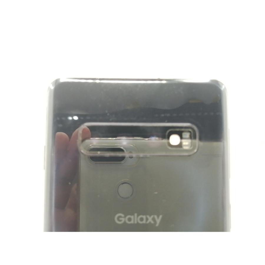 中古】SAMSUNG au 【SIMロック解除済み】 Galaxy S10 SCV41 プリズム