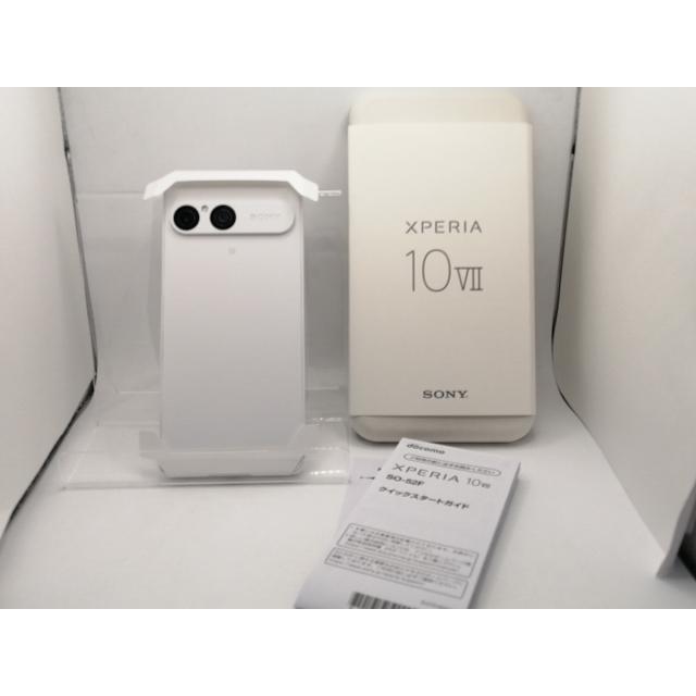未使用】SONY docomo 【SIMフリー】 Xperia 10 VII ホワイト 8GB 128GB