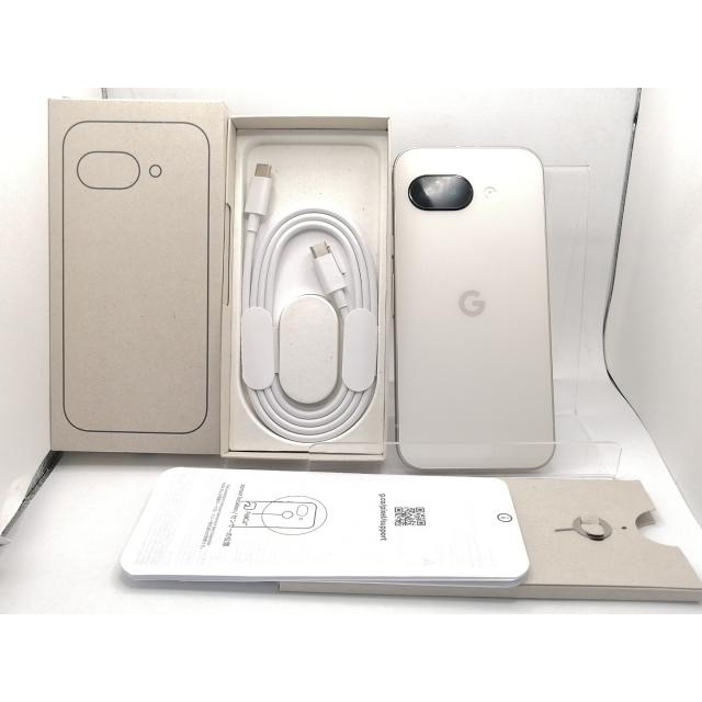 【中古】Google au 【SIMフリー】 Pixel 9a ポーセリン 8GB 128GB【川崎駅前】保証期間１ヶ月【ランクA】の画像