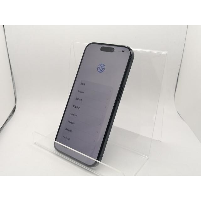 【中古】Apple SoftBank 【SIMフリー】 iPhone 15 Pro 128GB ブルーチタニウム MTUA3J/A【川崎駅前】保証期間１ヶ月【ランクB】の画像