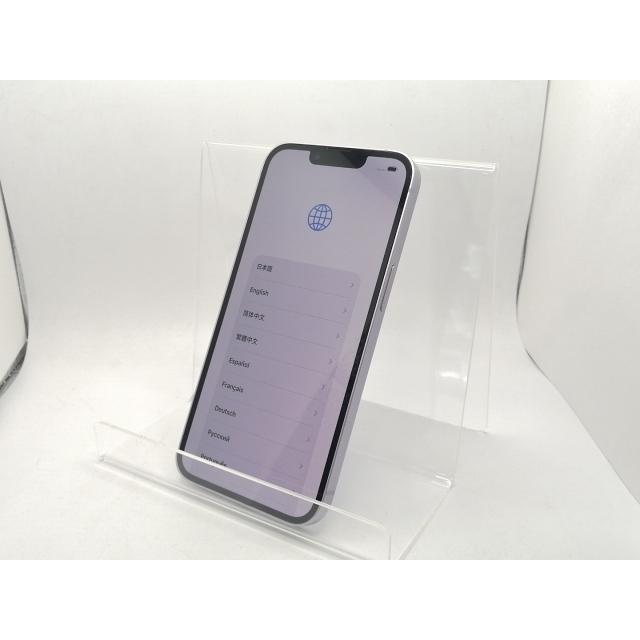 【中古】Apple docomo 【SIMフリー】 iPhone 14 128GB パープル MPUY3J/A【川崎駅前】保証期間１ヶ月【ランクA】の画像