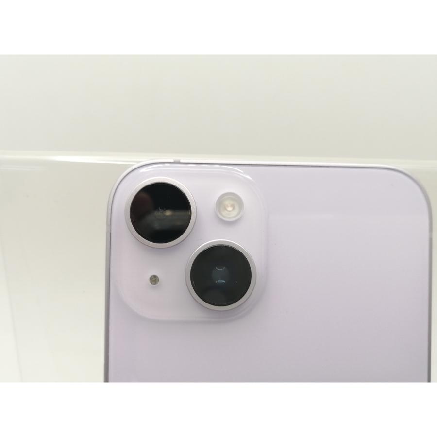 【中古】Apple docomo 【SIMフリー】 iPhone 14 128GB パープル MPUY3J/A【川崎駅前】保証期間１ヶ月【ランクA】の画像