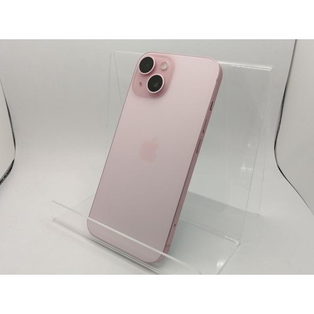 【中古】Apple docomo 【SIMフリー】 iPhone 15 128GB ピンク MTMJ3J/A【川崎駅前】保証期間１ヶ月【ランクB】