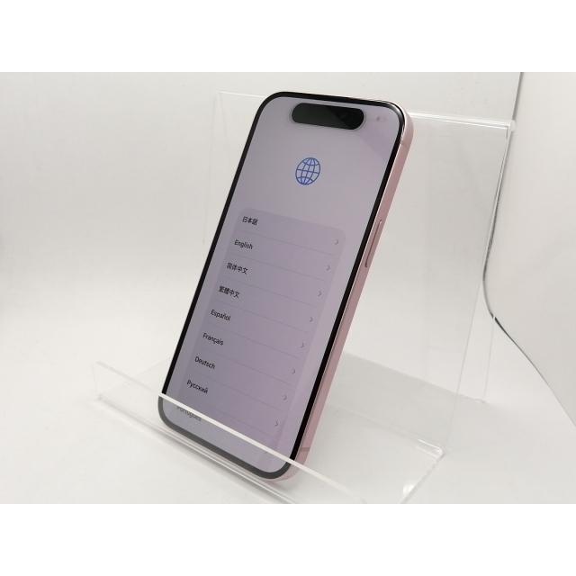 【中古】Apple docomo 【SIMフリー】 iPhone 15 128GB ピンク MTMJ3J/A【川崎駅前】保証期間１ヶ月【ランクB】の画像