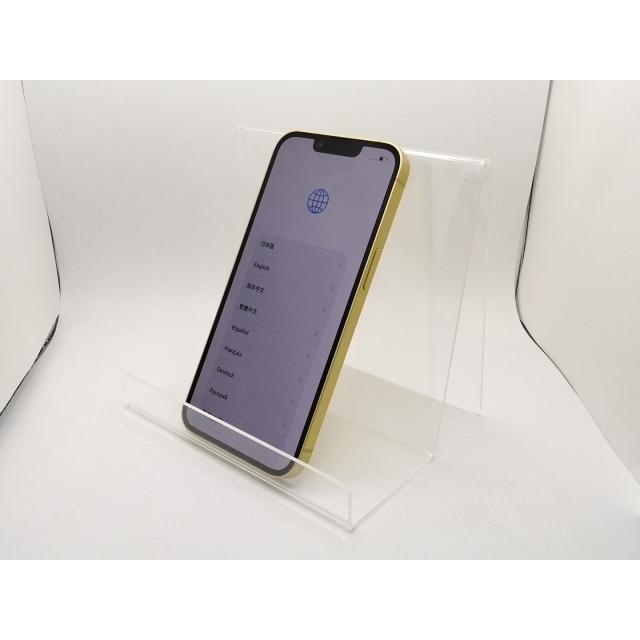 【中古】Apple SoftBank 【SIMフリー】 iPhone 14 128GB イエロー MR3Q3J/A【川崎駅前】保証期間１ヶ月【ランクB】の画像