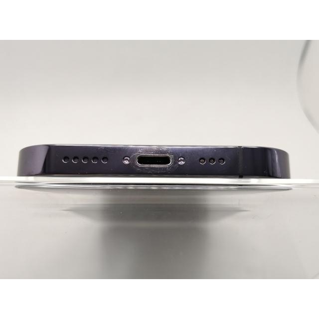 【中古】Apple au 【SIMフリー】 iPhone 14 Pro 256GB ディープパープル MQ1E3J/A【川崎駅前】保証期間１ヶ月【ランクB】の画像