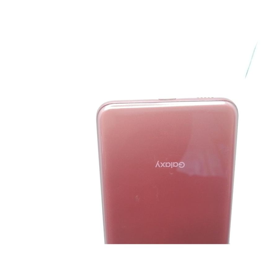 中古】SAMSUNG docomo 【SIMフリー】 Galaxy A22 5G レッド 4GB 64GB