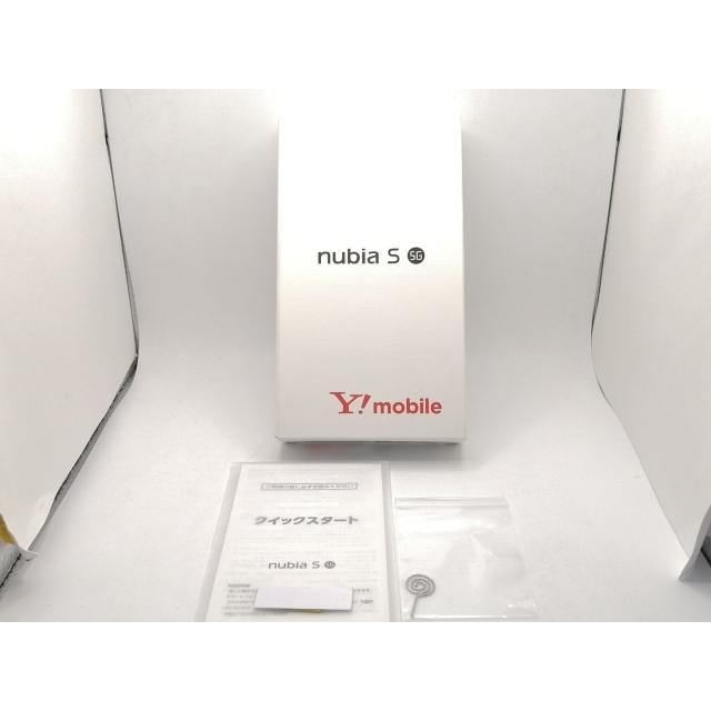 未使用】ZTE ymobile 【SIMフリー】 nubia S 5G 4GB 128GB