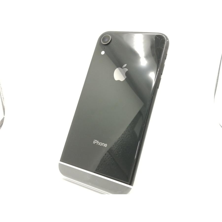 中古】Apple au 【SIMロックあり】 iPhone XR 64GB ブラック MT002J/A