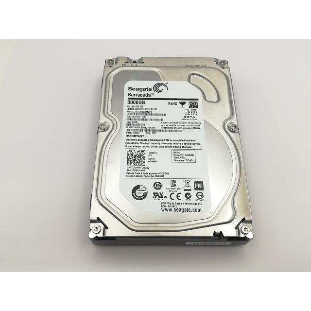 中古】Seagate ST3000DM001 3TB/7200rpm/64MB/6Gbps【川崎駅前】保証