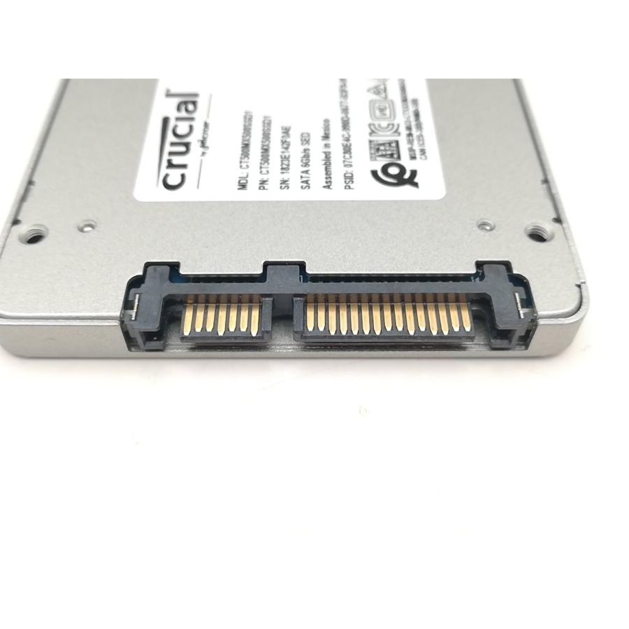 中古】Crucial MX500 CT500MX500SSD1 500GB/SSD/6GbpsSATA/2018年1月